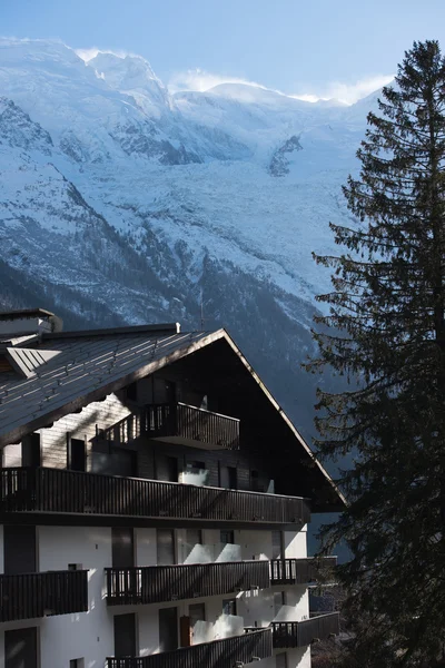 Alpy francuskie krajobraz górski — Zdjęcie stockowe
