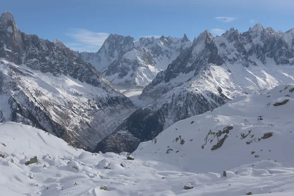 Alpi francesi paesaggio montano — Foto stock gratuita