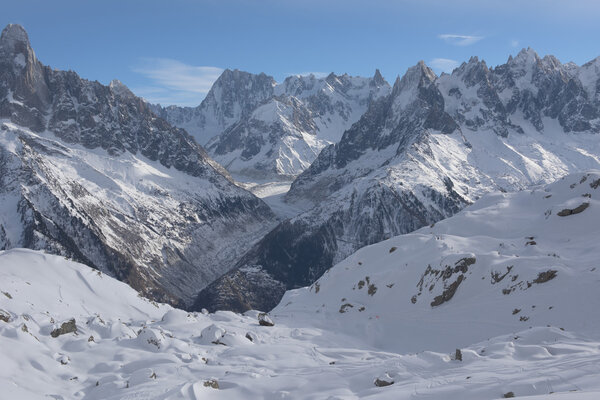 French alps mountain landscape — Stock Image French alps mountain landscape — Stock Photo, Image
