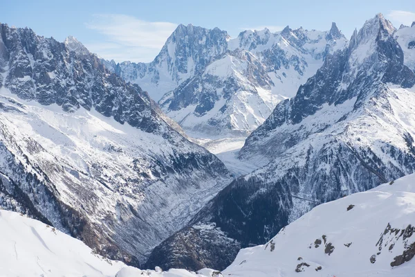 French alps mountain landscape — Free Stock Photo