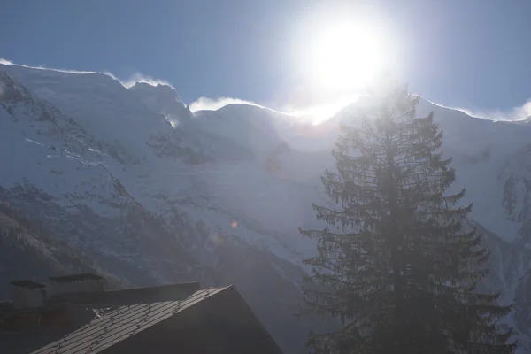 Alpes franceses paisaje de montaña —  Fotos de Stock