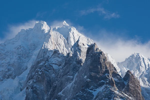 Alpii francezi peisaj montan — Fotografie de stoc gratuită