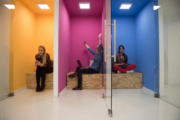 Group of business people in creative working  space — Stock Photo, Image