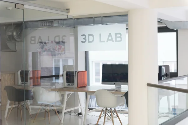 Laboratorio 3D, laboratorio di nuova tecnologia — Foto Stock