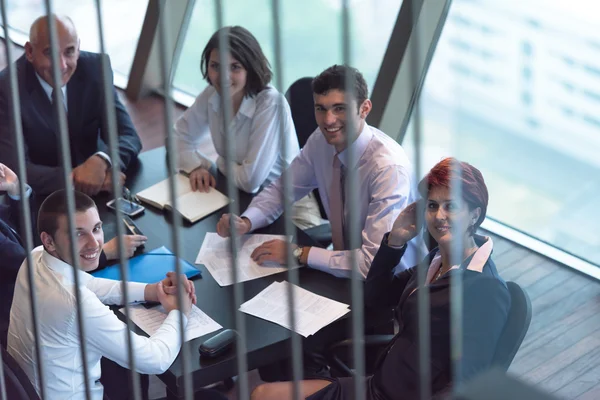 Grupo de empresarios en la reunión —  Fotos de Stock