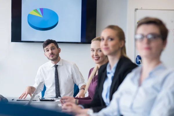Young business people group on team meeting — Stock Photo, Image
