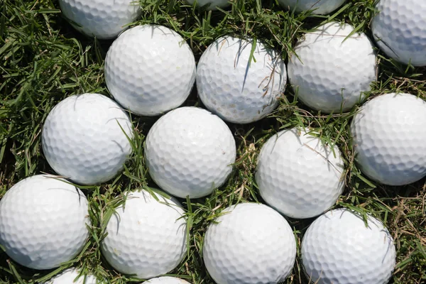 Golfbollar bakgrund — Stockfoto