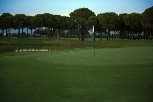 Campo de golfe Paisagem — Fotografia de Stock