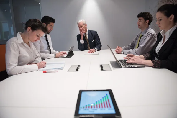 Business people group brainstorming on meeting — Stock Photo, Image