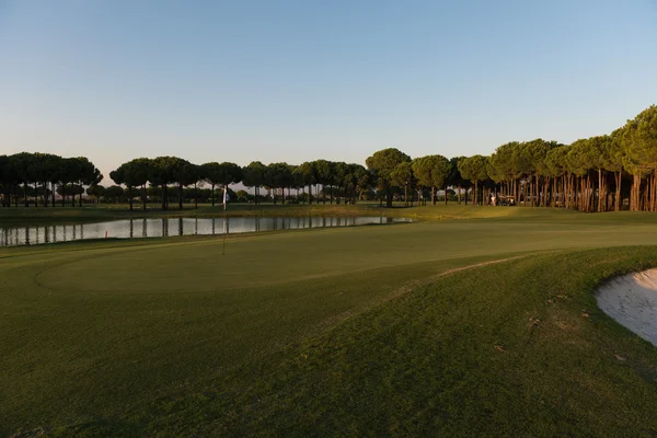 Campo de golfe Paisagem — Fotografia de Stock