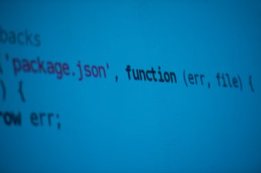 Java program kodu Sınıf programlama, projektör ekranında