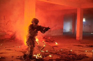 Hareketli şehir ortamında askeri birlikler