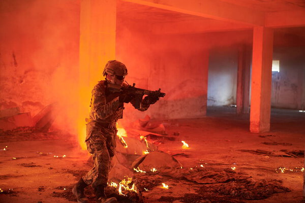 воинские части в действии