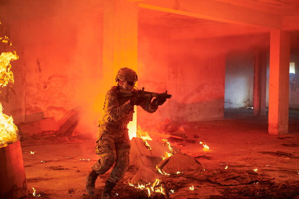 воинские части в действии