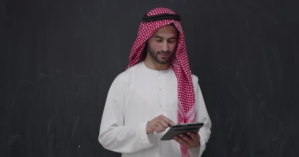 Modern iszlám divat és ramadán kareem koncepció — Stock videók