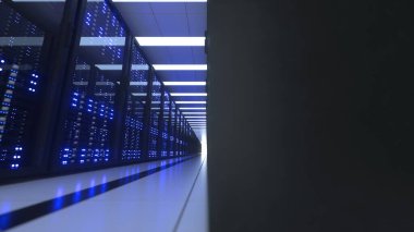 Veri Merkezi Bilgisayar Rafları Ağ Güvenliği Sunucu Odası Kripto Para Madenciliğinde