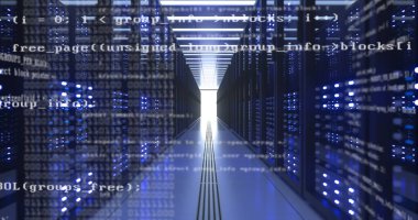 Veri Merkezi Bilgisayar Rafları Ağ Güvenliği Sunucu Odası Kripto Para Madenciliğinde