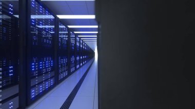 Veri Merkezi Bilgisayar Rafları Ağ Güvenliği Sunucu Odası Kripto Para Madenciliğinde