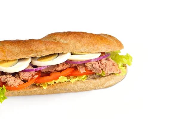 Sandwich på nära håll — Stockfoto