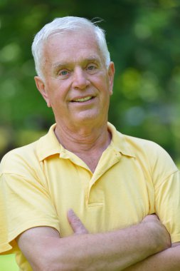 yaşlı bir adam portresi