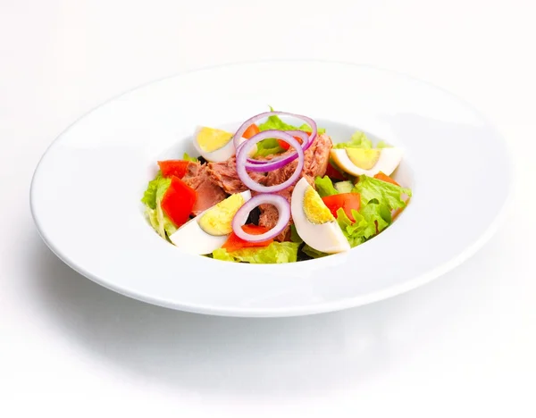 Eco vegetable salad — Stock Photo, Image