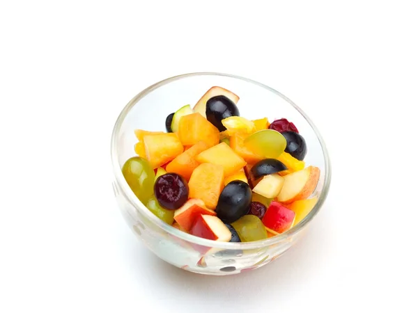 Frisk fruktsalat – stockfoto