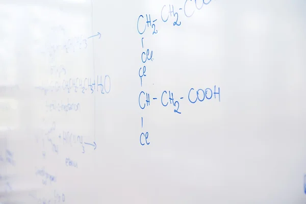 Estrutura química da molécula — Fotografia de Stock