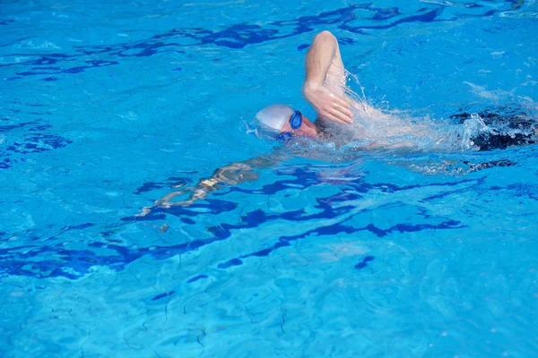 Man swimmer athlete — Stock Photo, Image