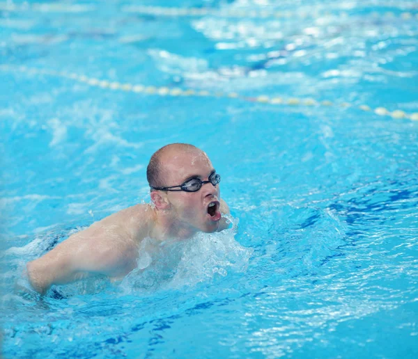 Schwimmerin — Stockfoto