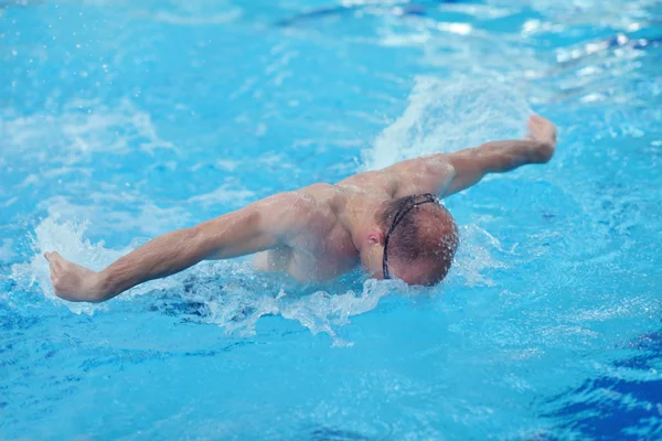 Zwemmer atleet — Stockfoto