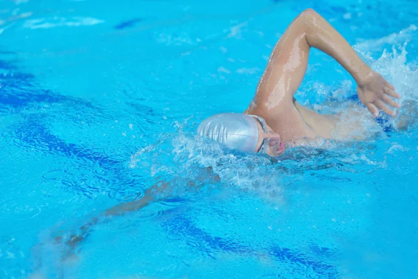 Atleta nuotatore — Foto Stock