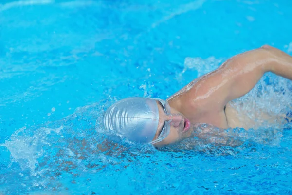 Schwimmerin — Stockfoto