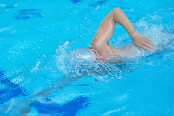 Zwemmer atleet Stockfoto