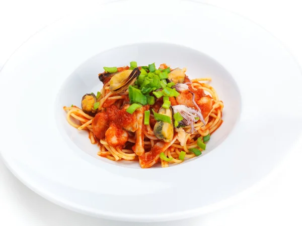Läckra hav mat pasta — Stockfoto