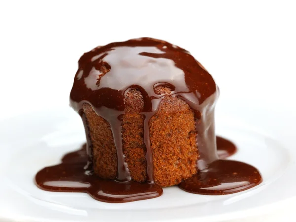 Muffin choklad dessert — Stockfoto