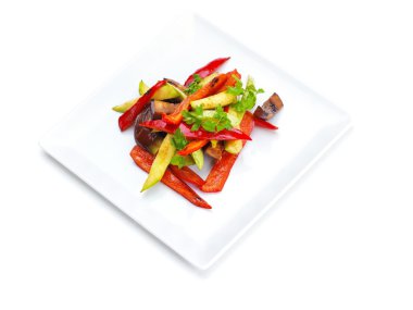 Izgara taze sebzeler