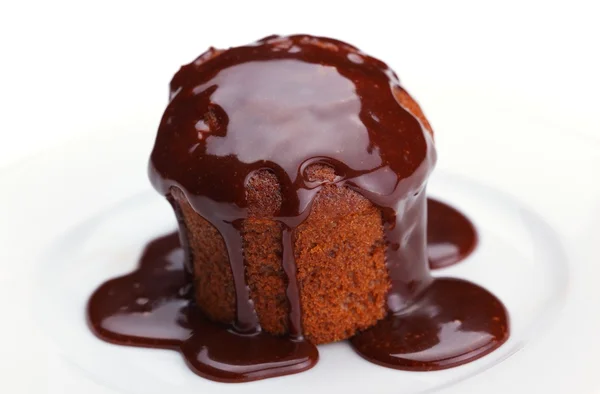 Dolce al cioccolato muffin — Foto Stock