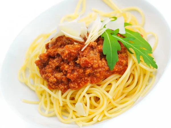 Gustosi spaghetti italiani — Foto Stock