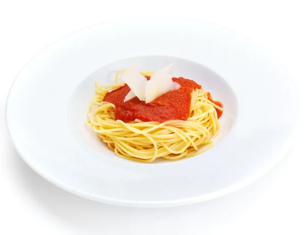 Smaczne włoskie spaghetti — Zdjęcie stockowe