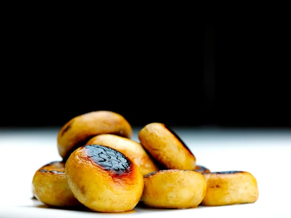 Mushrooms on plate — Stock Photo, Image