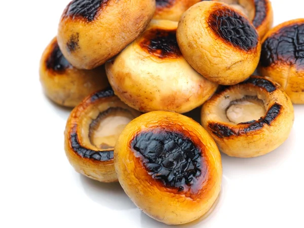 Mushrooms on plate — Stock Photo, Image