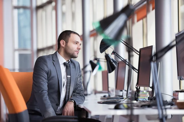 Business man in office — Stock Photo, Image