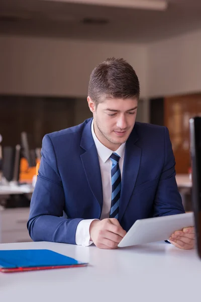 Young businessman at meeting — Stock Photo, Image