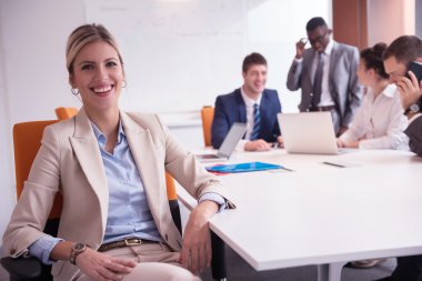 İş adamları, ofis takımı