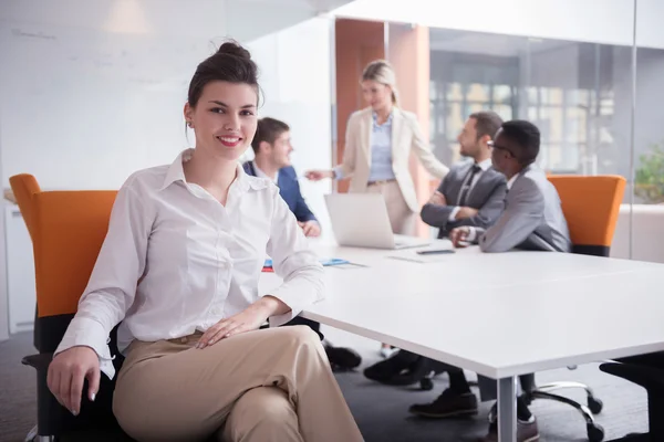 Business woman at office — Stock Photo, Image