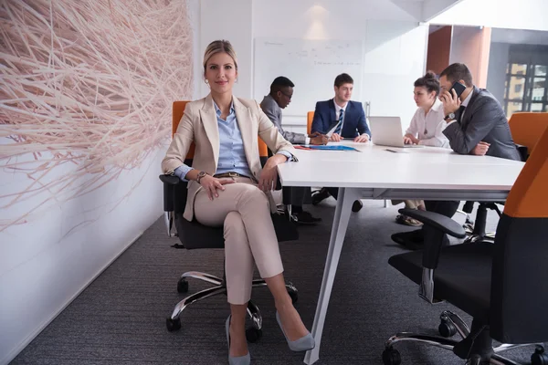 Gente de negocios, equipo en la oficina — Foto de Stock