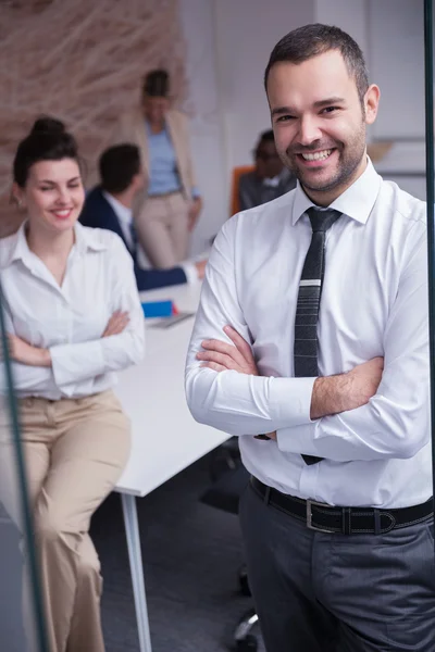 Business people team at office — Stock Photo, Image