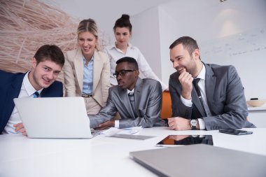 İş adamları, ofis takımı