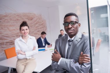 İş adamları, ofis takımı