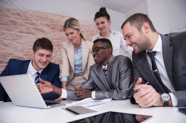 İş adamları, ofis takımı